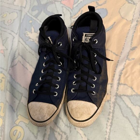 Converse Blue Sneakers Classic Design - Picture 3 of 5